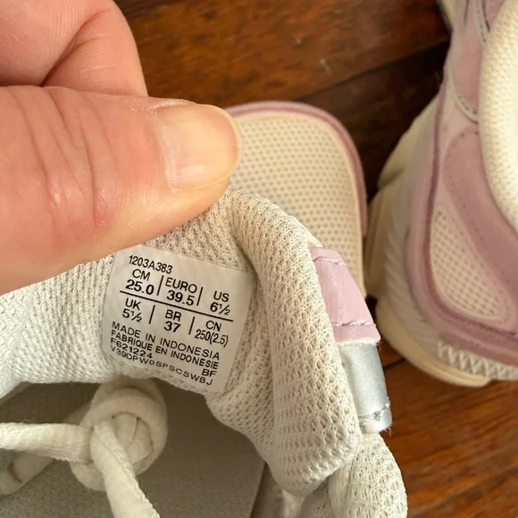 Asics Gel-NYC Cream-Rose Water | size W8/M6.5 - Picture 11 of 11